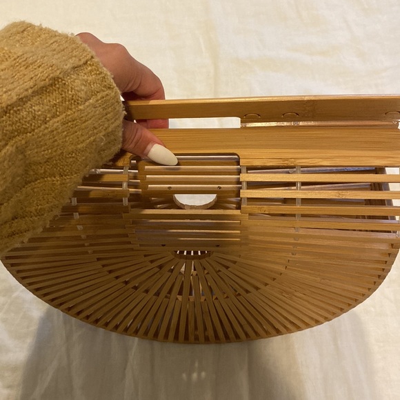 Vintga bamboo bag - Picture 2 of 4